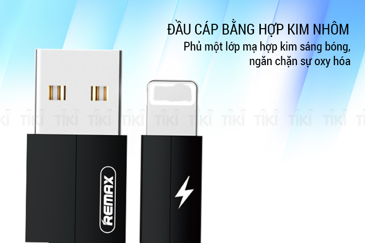 Cáp Remax Kerolla Sạc Cho iPhone/iPad (Đen)