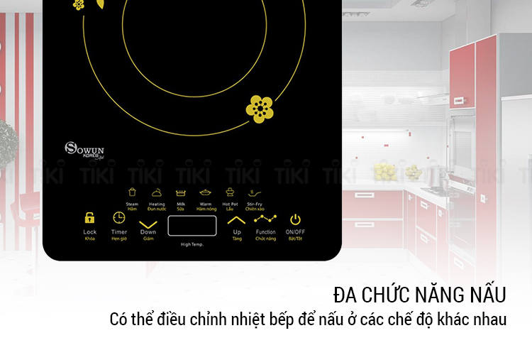 Bếp Hồng Ngoại Sowun SWF159 (2000W) - Hàng Chính Hãng
