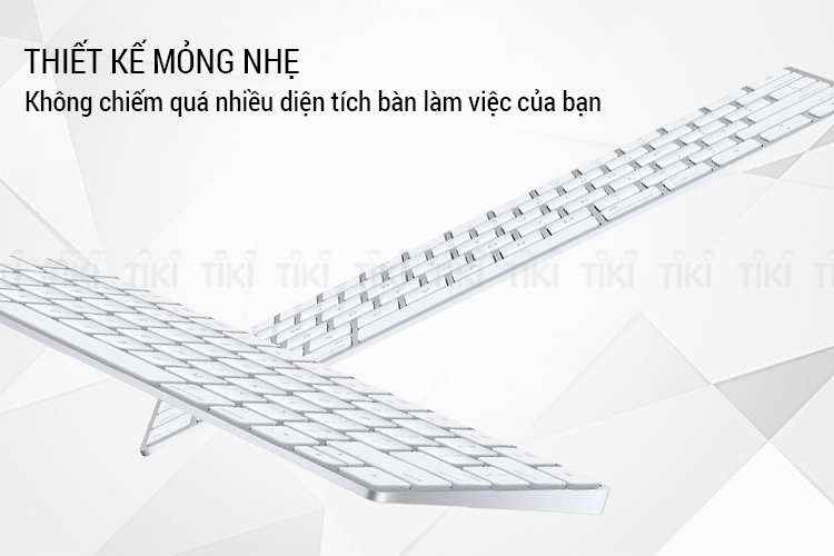 Bàn Phím Không Dây Apple Magic Keyboard MLA22ZA/A - Hàng Chính Hãng