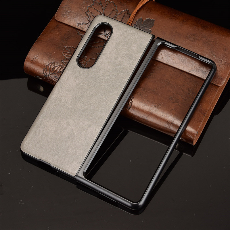 Ốp Lưng Da Kai Learther Cover dành cho Samsung Galaxy Z Fold 4 - Hàng Chính Hãng