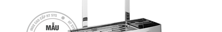 Kệ nhà tắm 2 tầng inox 304 HT SYS cao cấp - Hàng Chính Hãng HT SYS