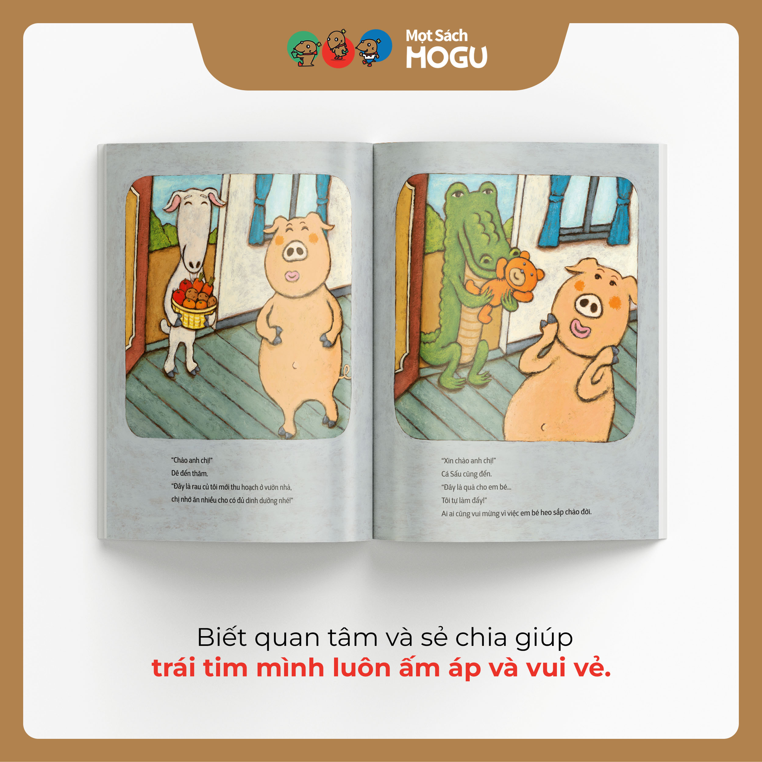 Truyện Ehon bé 3-4-5 tuổi - Bác sĩ Anton - Em Bé Đây