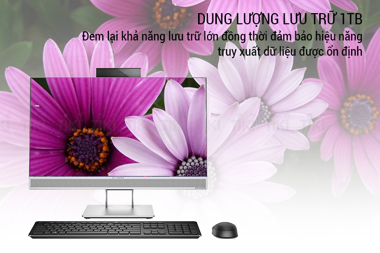 PC HP EliteOne 800 G4 4ZU50PA Core i7-8700/16GB/1TB HDD/RX 560/23.5 FHD/Win10 - Hàng Chính Hãng