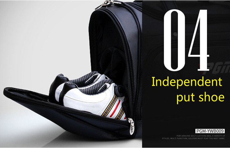 Túi Đựng Quần Áo Golf - PGM Golf Boston Clothes Bag - YWB009 - Màu đen