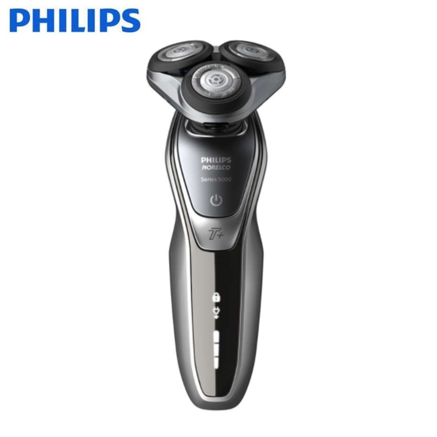 Máy cạo râu khô và ướt cao cấp Philips Norelco S5940/88 Serial 5000 có đầu tỉa để tỉa tóc mai và ria mép - HÀNG NHẬP KHẨU
