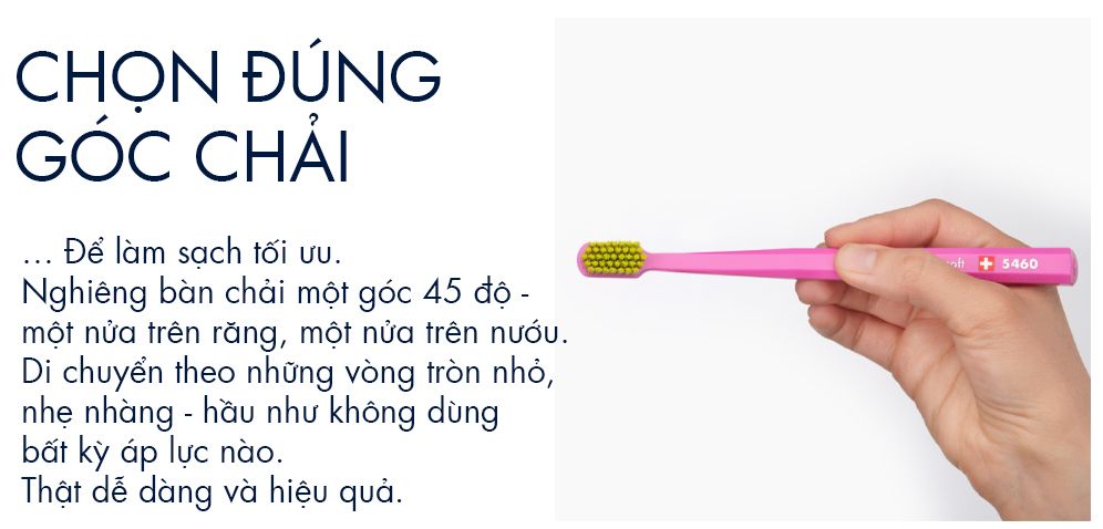 bàn chải răng curaprox cs 5460 ultra soft (màu ngẫu nhiên) 5