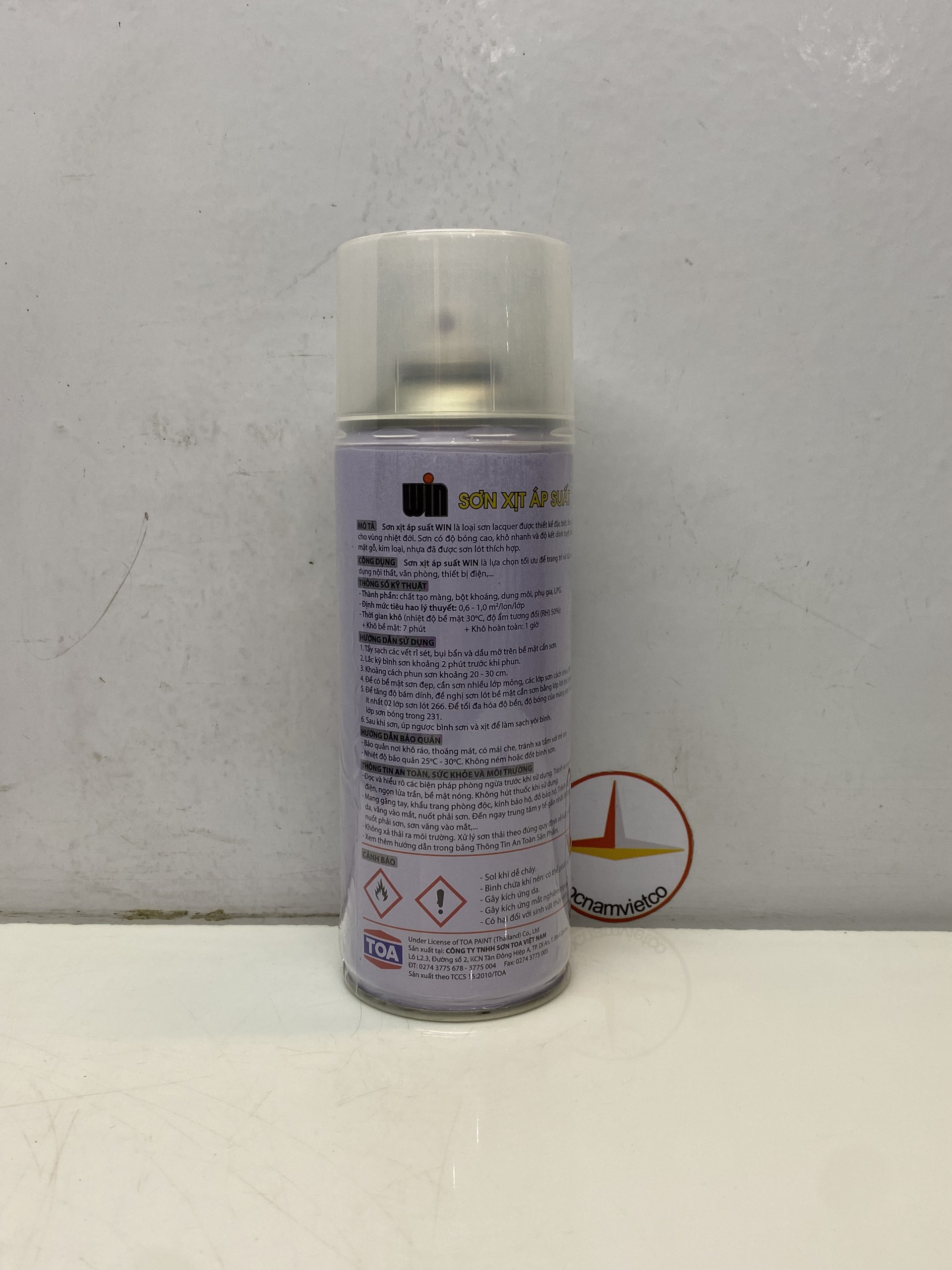 Sơn xịt Win màu Clear 231 400ml