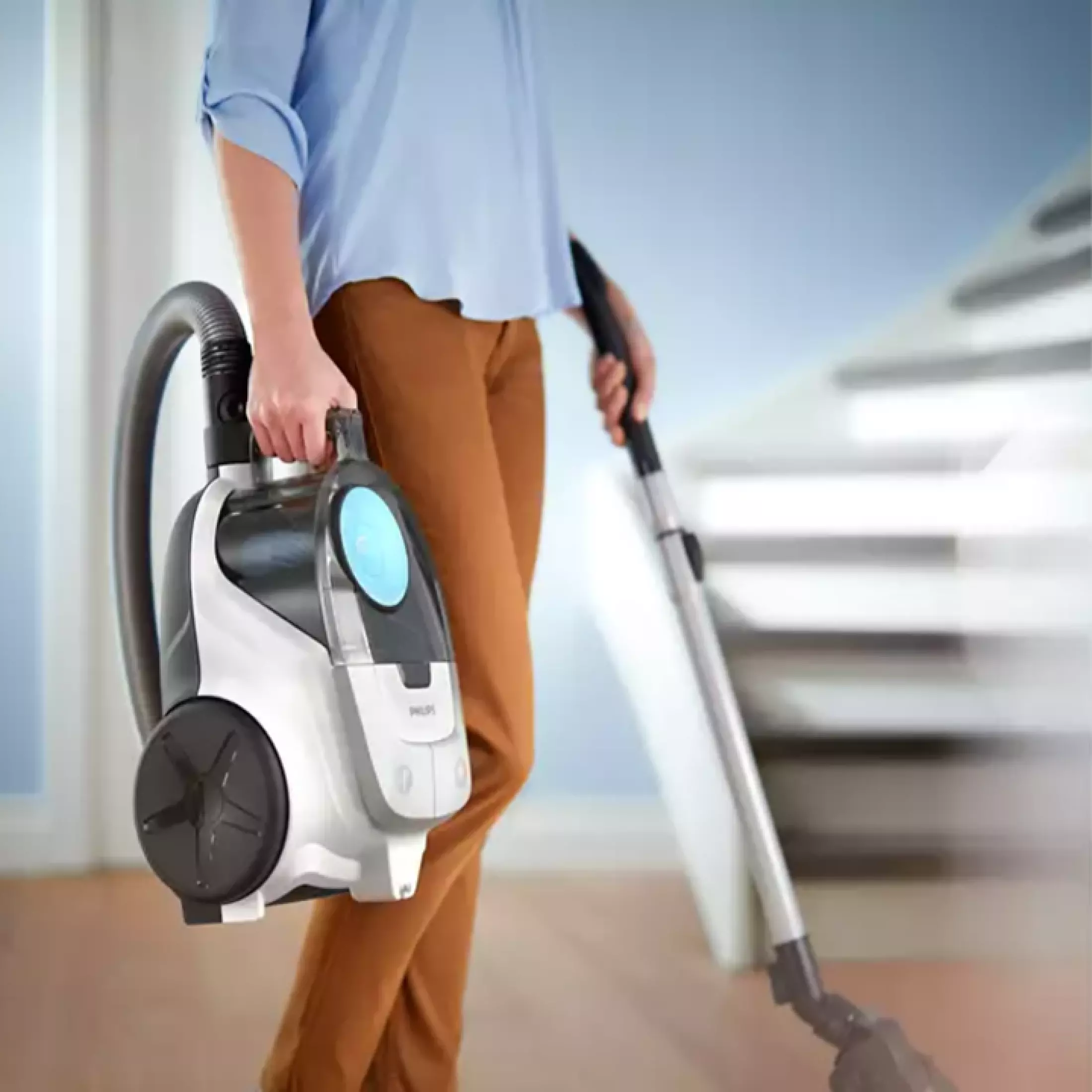 Máy hút bụi gia đình Philips công suất lớn 1500W có hộc chứa XB2023 /81 - Hàng nhập khẩu