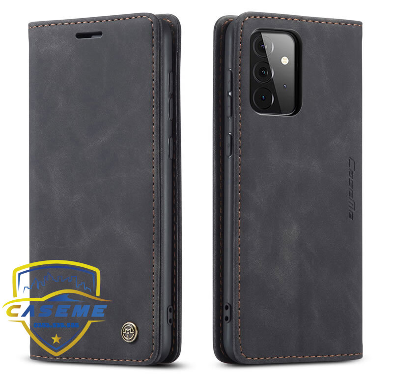 Bao da cao cấp dành cho Samsung A12, Samsung A52, Samsung A52s Samsung A72 dạng ví Caseme - Hàng Nhập Khẩu