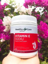 Vitamin E Úc Healthy Care 500IU Hỗ trợ hệ thống tim mạch khỏe mạnh, giúp làm đẹp da, mượt tóc và làm chậm quá trình lão hóa - OZ Slim Store
