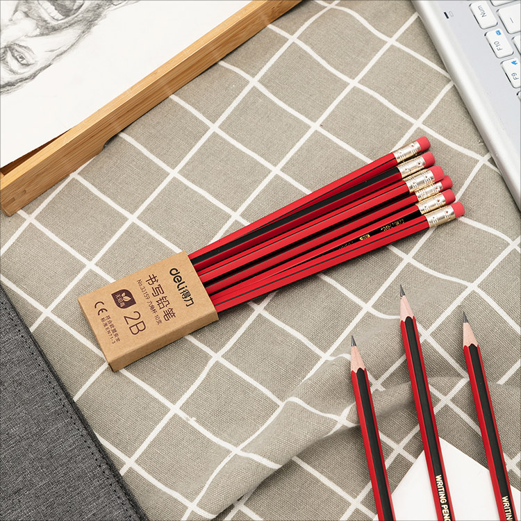 Hộp 10 Bút Chì Lục Giác Deli 33159