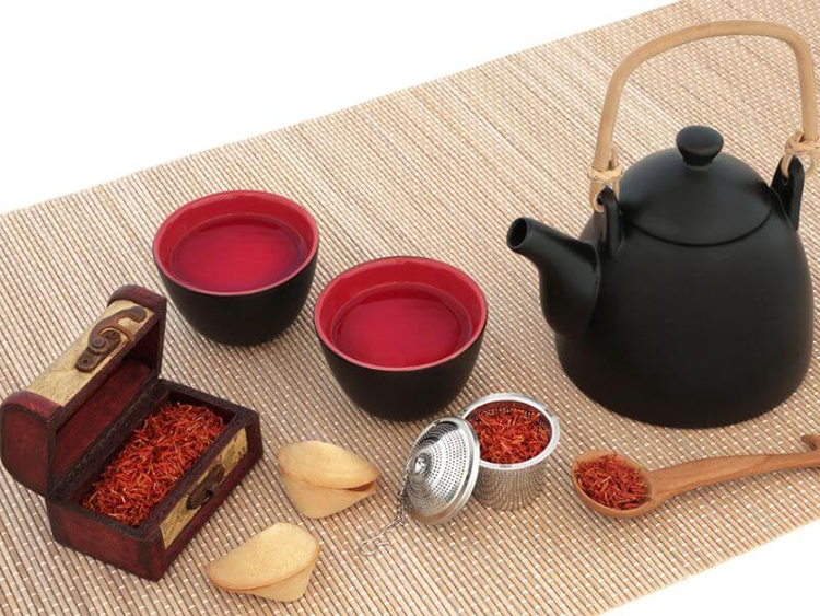 Saffron Shyam Gazelle (1g) - Tặng 1 Hộp Hoa Hồng Korea Detox, Thanh Nhiệt