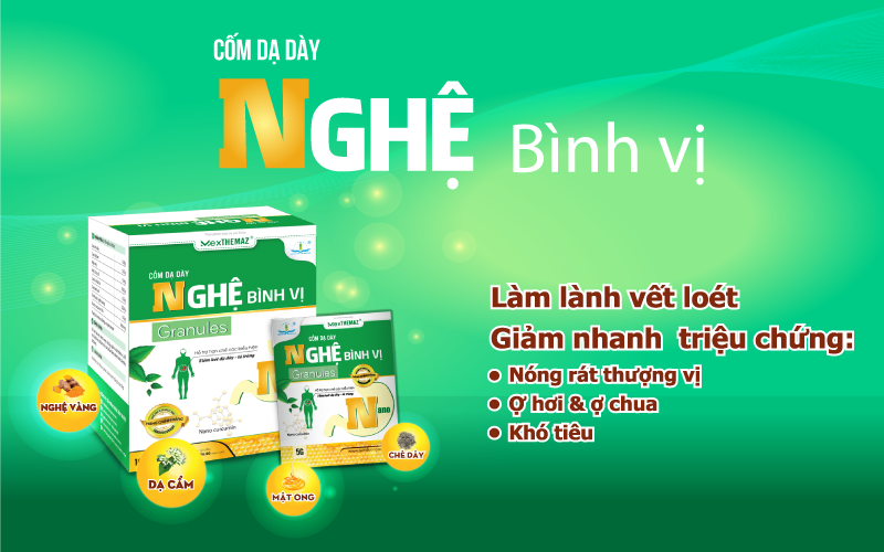 Mexthemaz Cốm Dạ Dày Nghệ Bình Vị Granules Nano 1