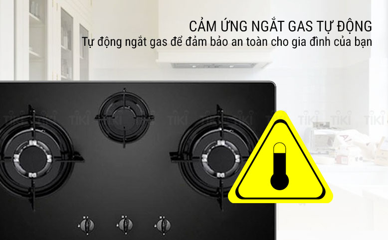 Bếp Gas Âm 3 Bếp Faber FB-3GS (75 cm) - Hàng Chính Hãng