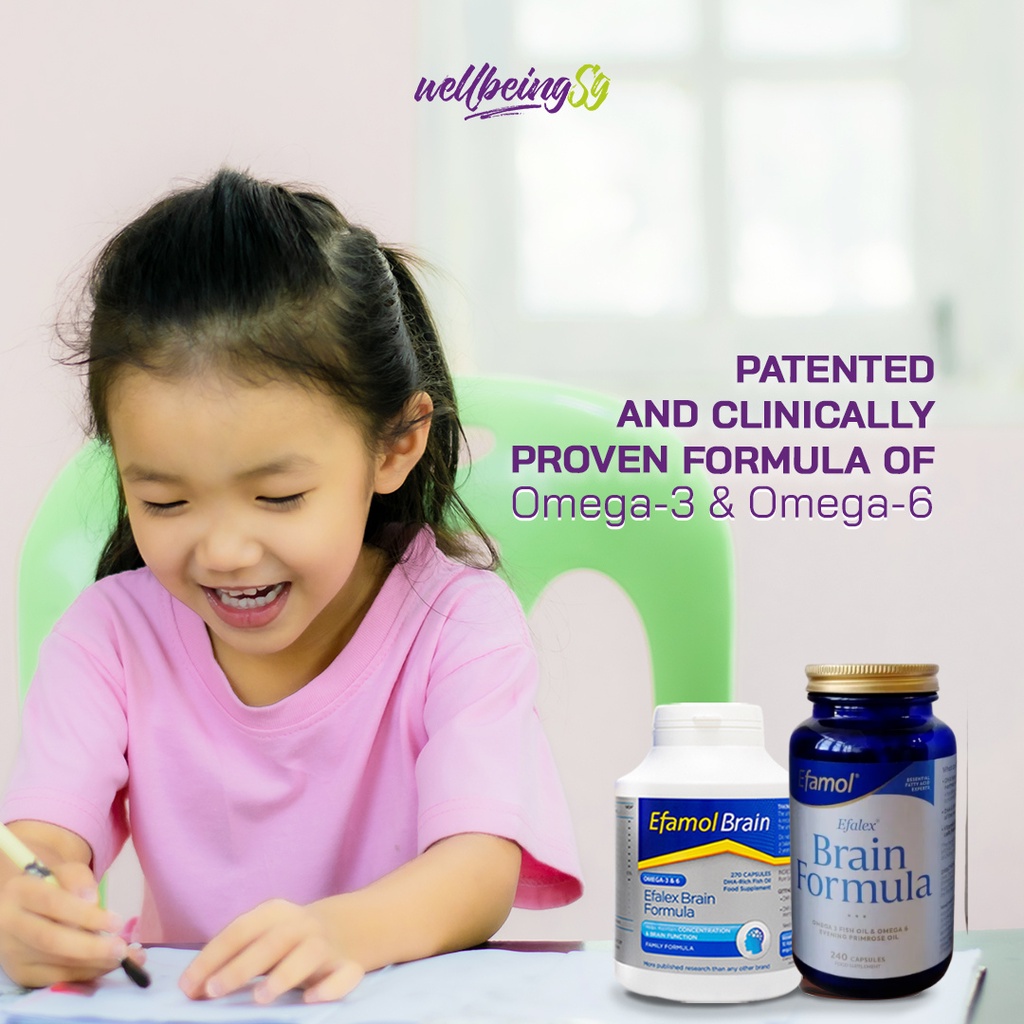 Viên Uống Bổ Sung Dầu Cá DHA, EPA, Efamol Efalex Tăng Cường Trí Nhớ, Hỗ Trợ Trí Não, Tim Mạch, Thị Lực