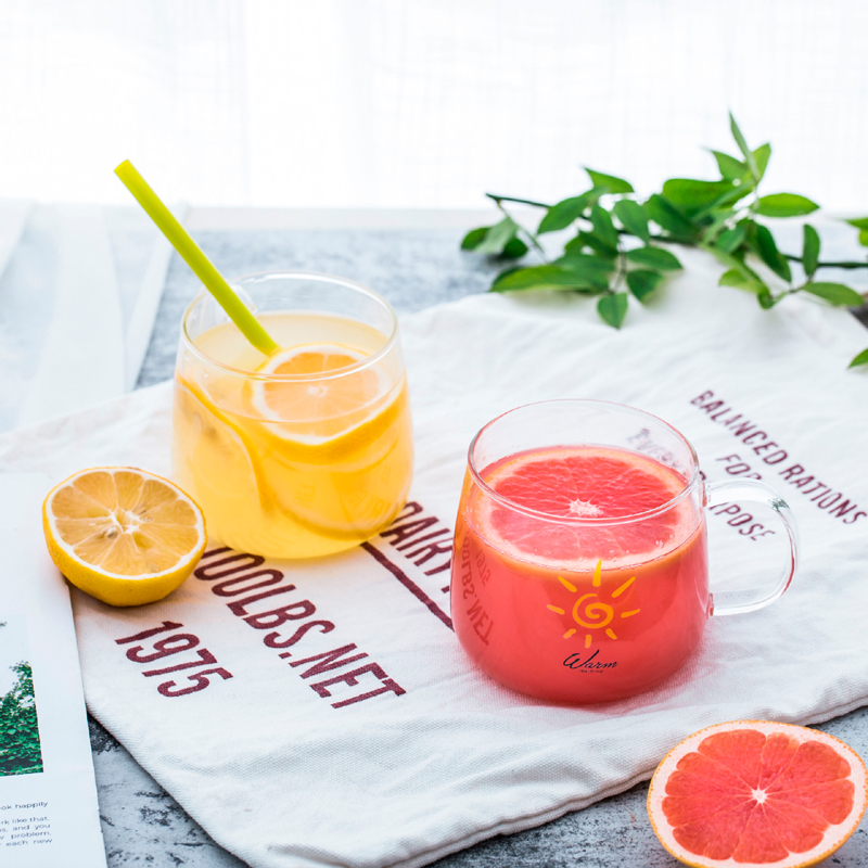 Ly thủy tinh cao cấp chịu nhiệt 450ml