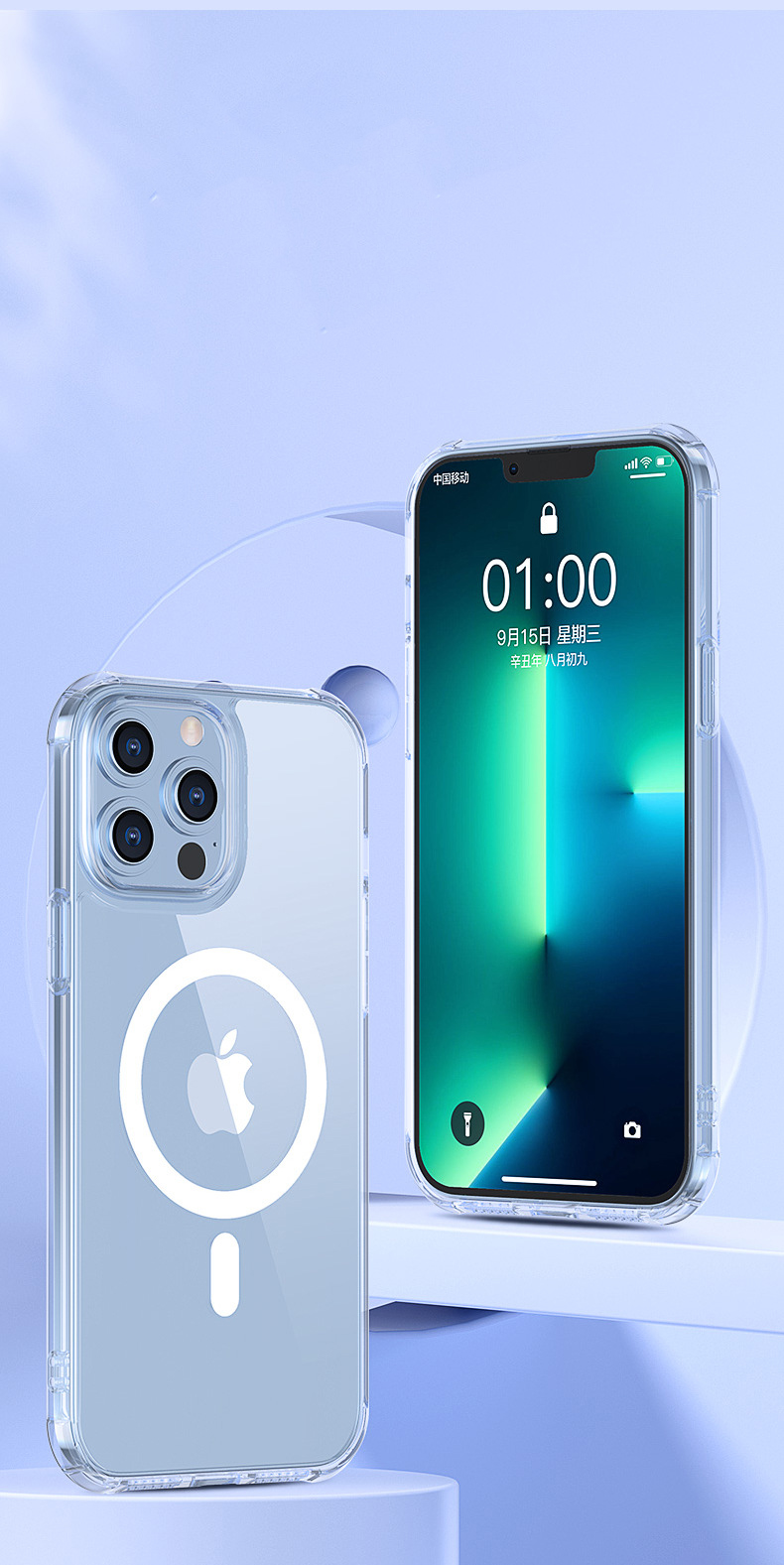 Ốp Lưng Hybrid MagFit Từ Tính Dành Cho iPhone 14 / iPhone 14 Plus / iPhone 14 Pro / iPhone 14 Pro Max - Hàng Chính Hãng LEEU DESIGN