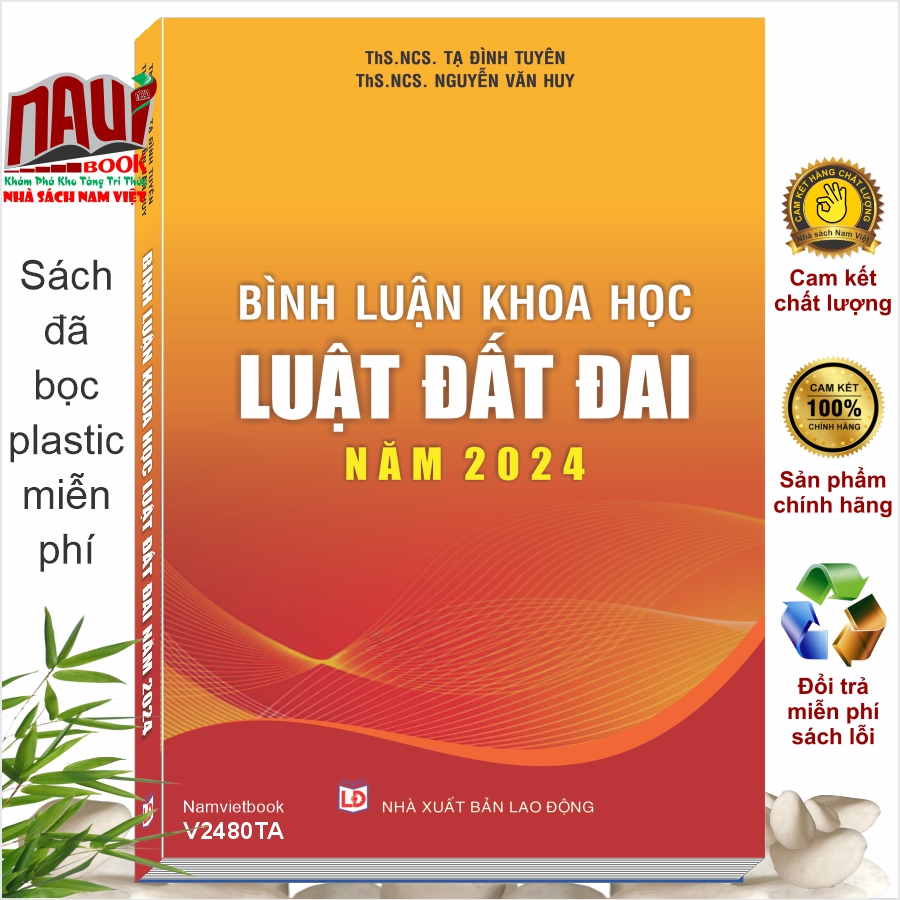 Sách Bình Luận Khoa Học Luật Đất Đai năm 2024