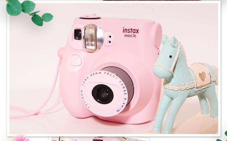 Máy Ảnh FUJIFILM MINI7C Dễ Thương Cá Tính - Hồng Máy Ảnh FUJIFILM MINI7C Dễ Thương Cá Tính - Hồng