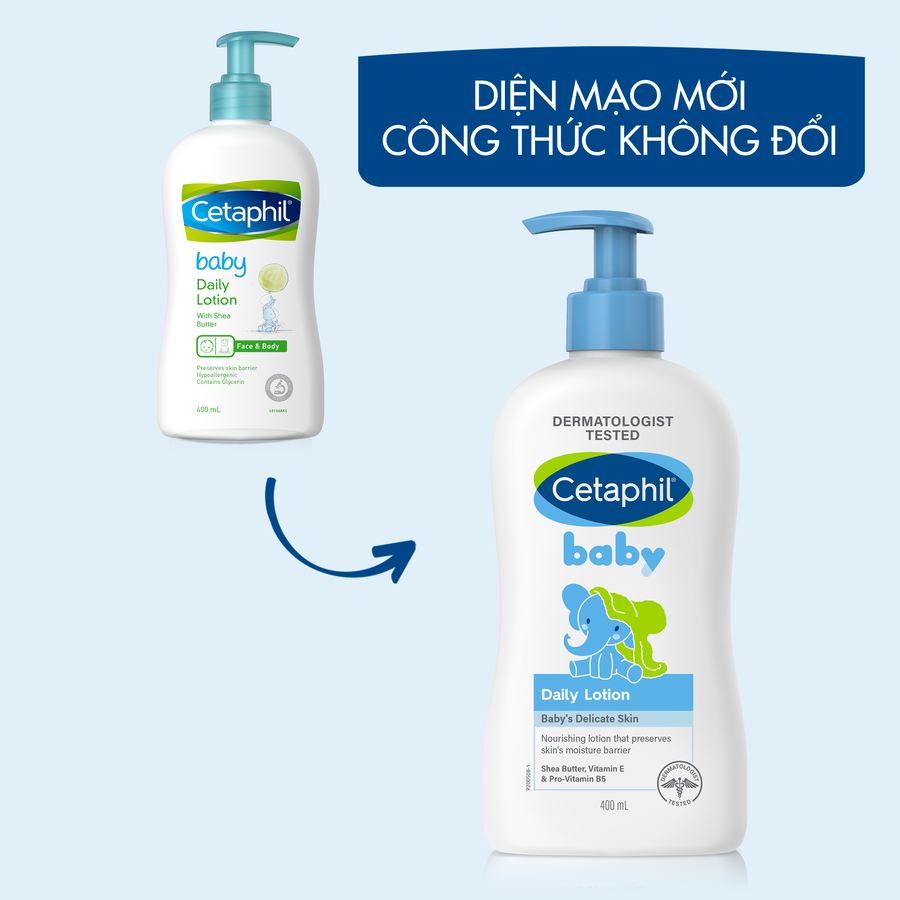 Sữa Dưỡng Thể Toàn Thân Cetaphil Baby (400ml)