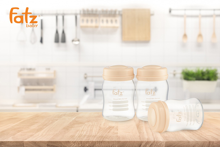 Bộ 3 bình trữ sữa Faztbaby FB0120N 150ml