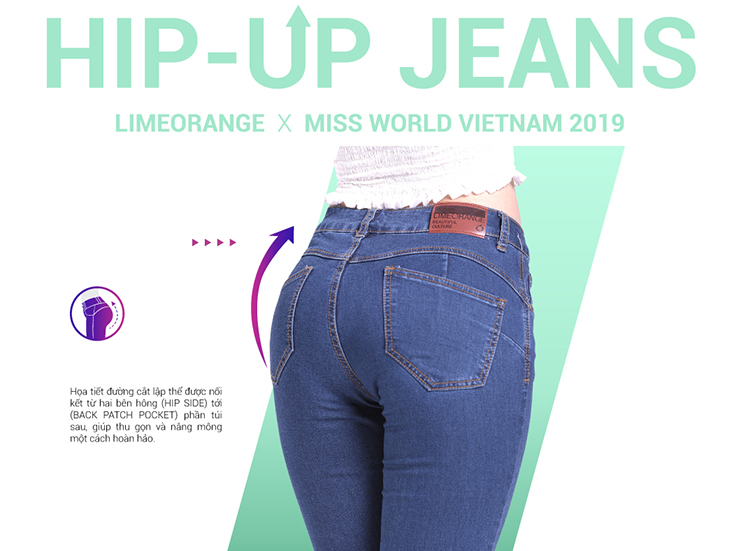 Quần Jean Dài Nữ Miss World Jeans JO19150001-BL