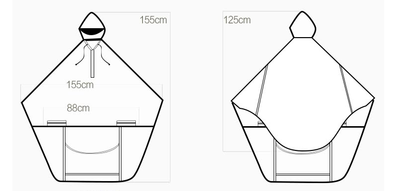 Áo Mưa Đôi Kendo