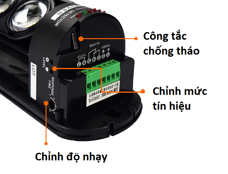 Beam Hàng Rào Hồng Ngoại Báo Động Chống Trộm 4 Tia 250m ABH-250 - Zigbee tìm hiểu thêm!