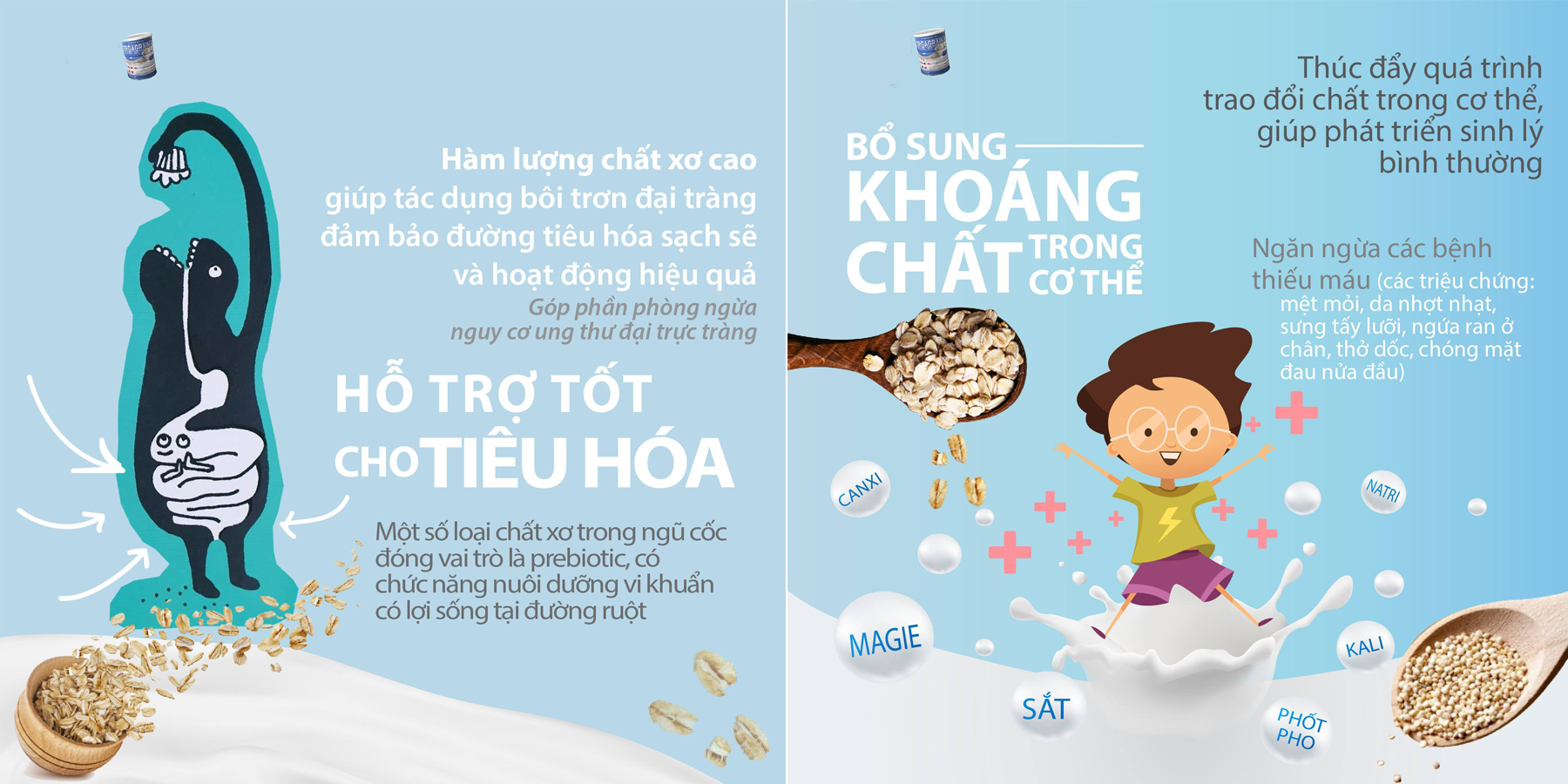 sữa hạt orgagrain 36 loại hạt thuần chay - không đường, giàu vitamin, chất xơ và canxi, cải thiện hệ tiêu hóa - tốt cho tim mạch, tiểu đường - dành cho cả gia đình, trẻ từ 3 tuổi và người ăn thực dưỡng thuần chay - fecven 6