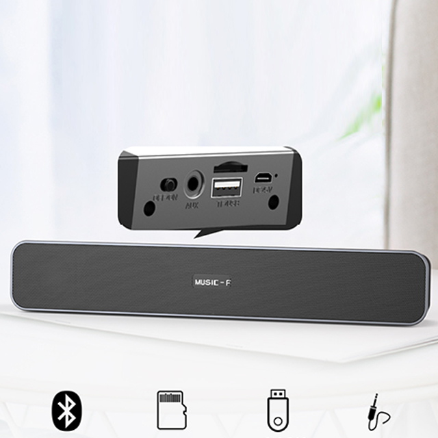 Loa Thanh Nghe Nhạc Loa Bluetooth E91 Hỗ Trợ Thẻ NhớCổng USB, Jack 3.5 Siêu Tiện Lợi