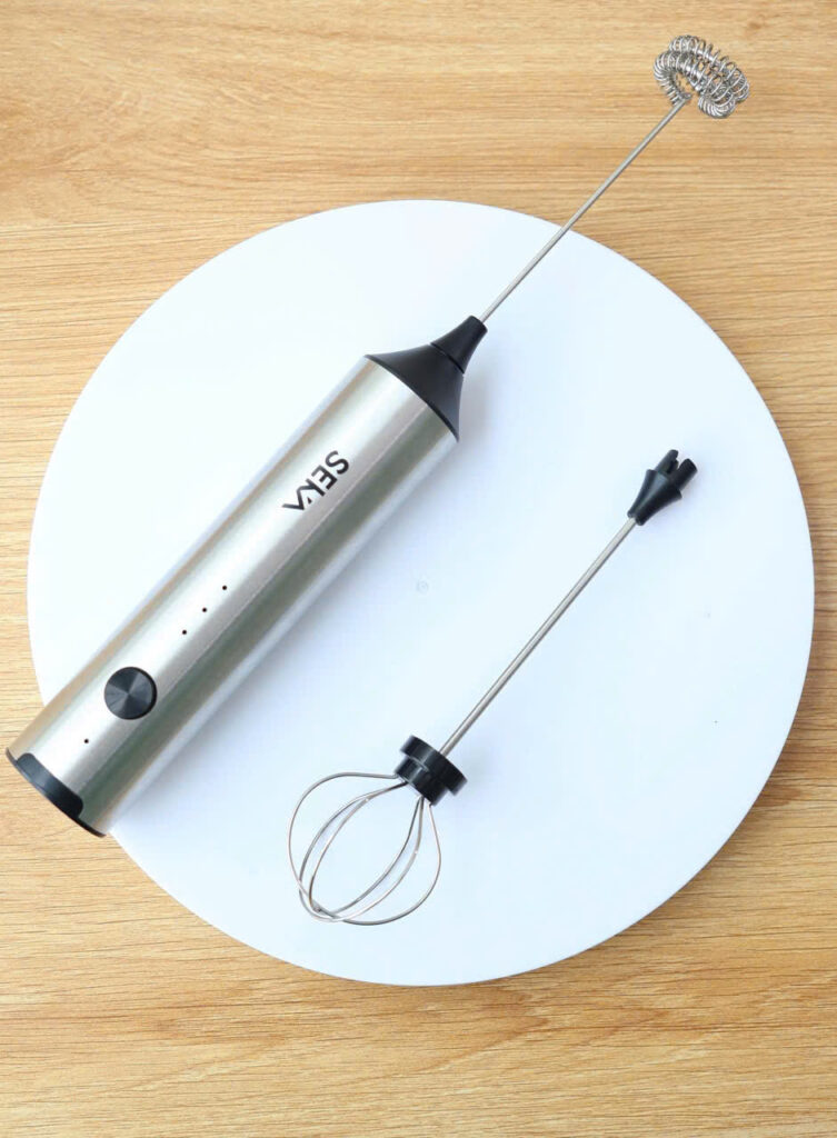 Máy Đánh Trứng Seka MD2210 Que Tạo Bọt Cafe Mini Cầm Tay Không Dây 3 Cấp Độ - Hàng Chính Hãng