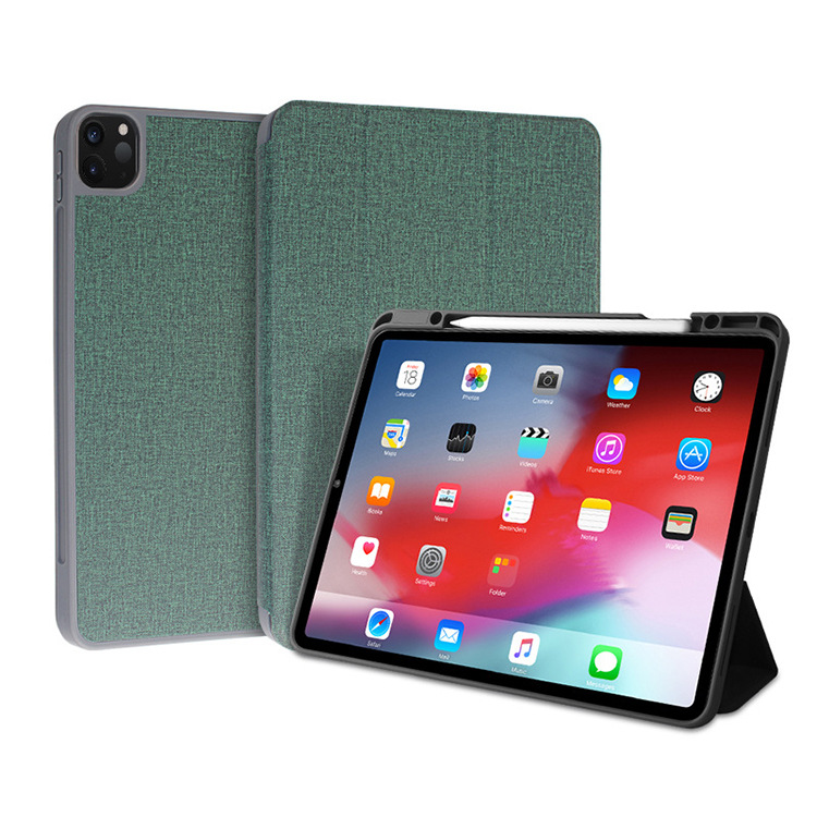 Bao da iPad Pro 12.9 2021 M1 chính hãng Mutural chống sốc - Hàng nhập khẩu ( Tặng kèm kính cường lực Nillkin )