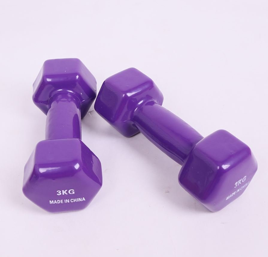 Tạ Tay Nam Nữ 1KG,2KG.3KG,4KG,5KG,6KG,7KG,8KG Bọc Cao Su Trơn Lõi Gang Cao Cấp(SẢN PHẨM LÀ 1 CÁI TƯƠNG ỨNG VỚI KG)