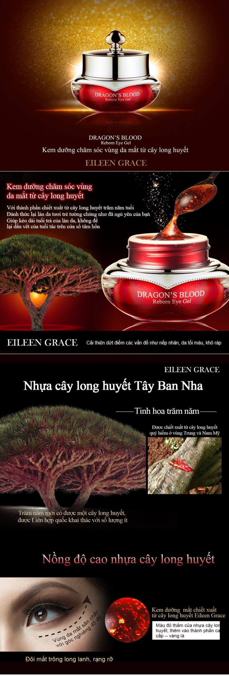 Kem dưỡng mắt phục hồi Eileen Grace (10ml)
