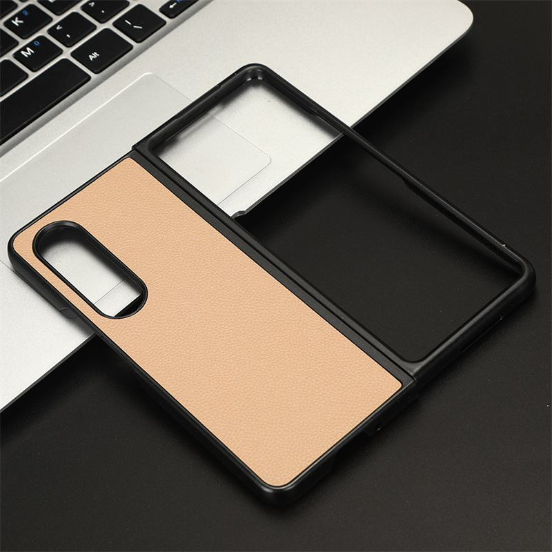 Ốp Lưng Da Kai Learther Cover dành cho Samsung Galaxy Z Fold 4 - Hàng Chính Hãng