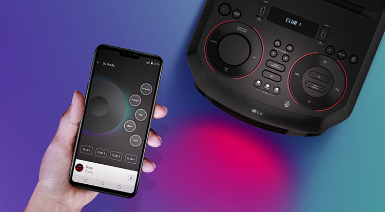 Loa Kéo Bluetooth LG XBOOM RN5 - Hàng Chính Hãng