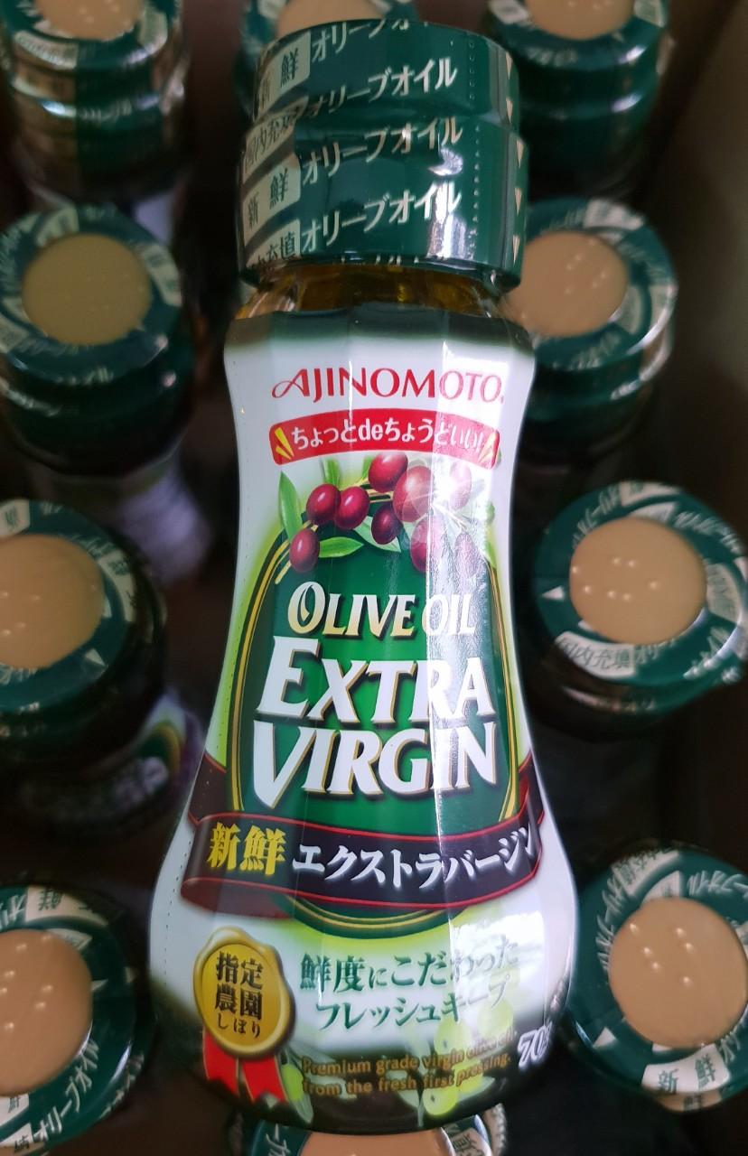 Dầu Olive Nguyên Chất Ajinomoto Extra Virgin Olive Oil (70g) (Tặng Trà Sữa) 2
