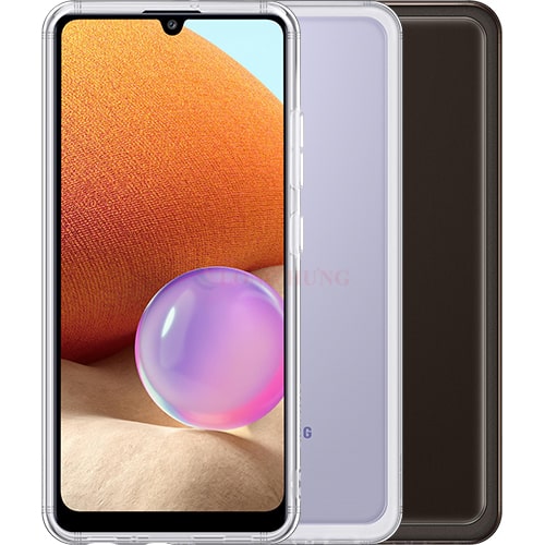 Ốp lưng Silicone Soft Clear Cover Samsung Galaxy A32 EF-QA325 - Hàng chính hãng