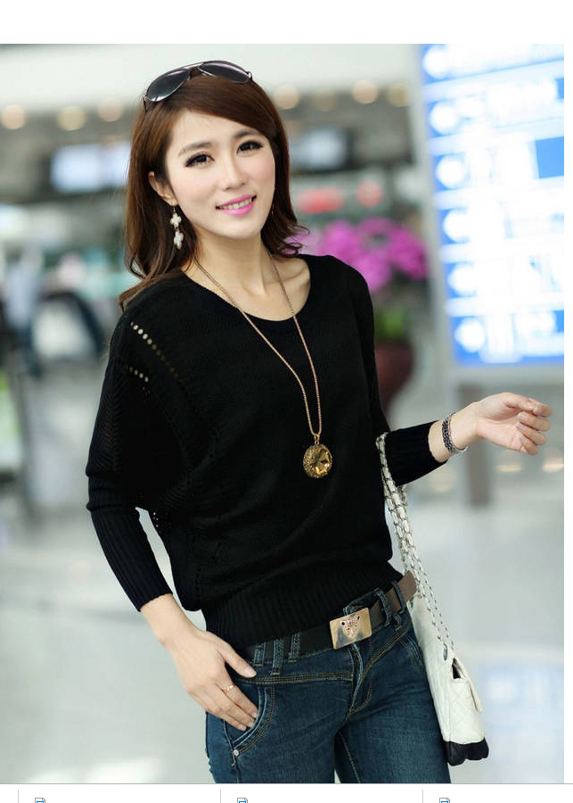Áo len lỗ mỏng khoác ngoài dài tay AO16 Free size