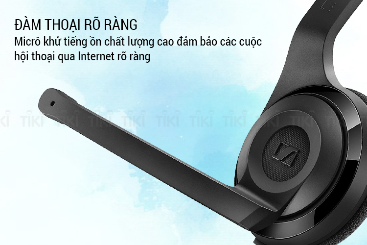 Tai Nghe Có Dây Chụp Tai On-ear SENNHEISER PC 5 Chat - Hàng Chính Hãng