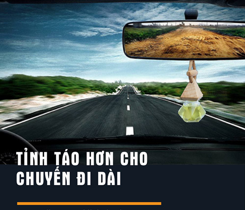 tinh dầu treo xe oải hương Bio Aroma