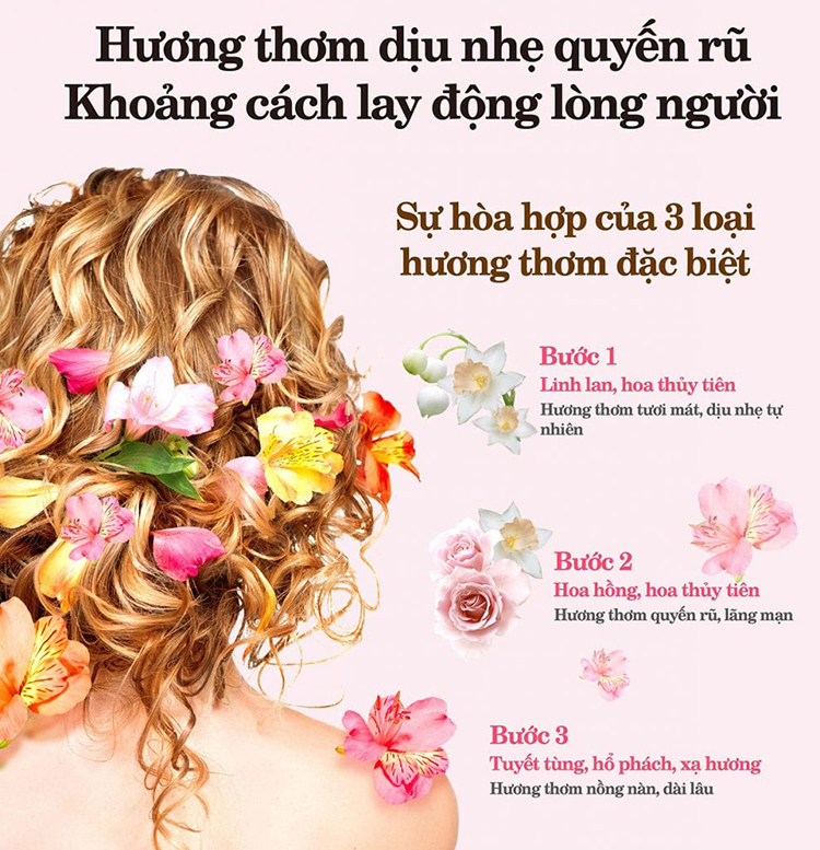 Combo Dầu Gội (Hồng) + Tinh chất +Dầu Xả Parco Dưỡng Tóc Chắc Khỏe-Phục hồi mềm mượt