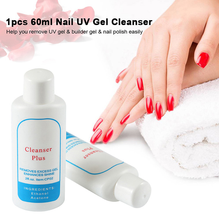 1pcs Nail UV Gel Cleanser Acrylic Nail Art Builder GEL Polish Cleanser Nail Liquid Cleaning Tools
