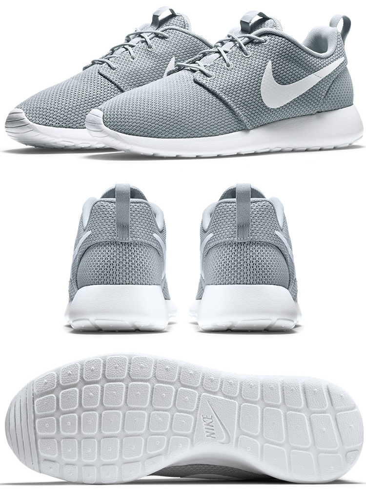 Nike NIKE men's casual shoes ROSHE RUN sports shoes 511881-010 black 44 yards