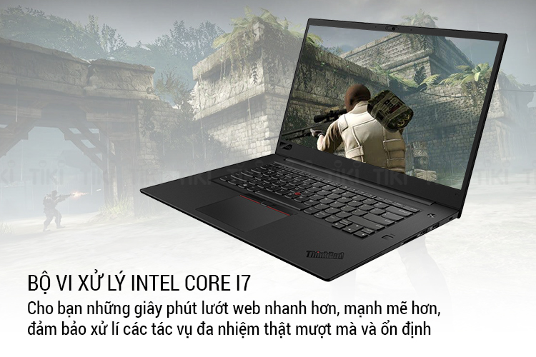 Laptop Lenovo ThinkPad P1 20ME000XVN Core i7-8850H/ Win10 Pro (15.6 UHD IPS Touch) - Hàng Chính Hãng