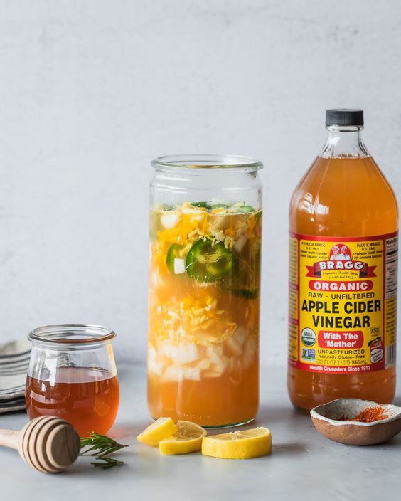 Giấm táo hữu cơ Organic Bragg 946ml Organic Apple Cider Vinegar 946ml (combo 4 chai)