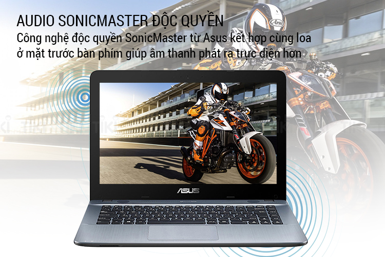 Laptop Asus VivoBook Max X441MA-GA023T Pentium Silver N5000/ Win10 (14 inch HD) - Hàng Chính Hãng