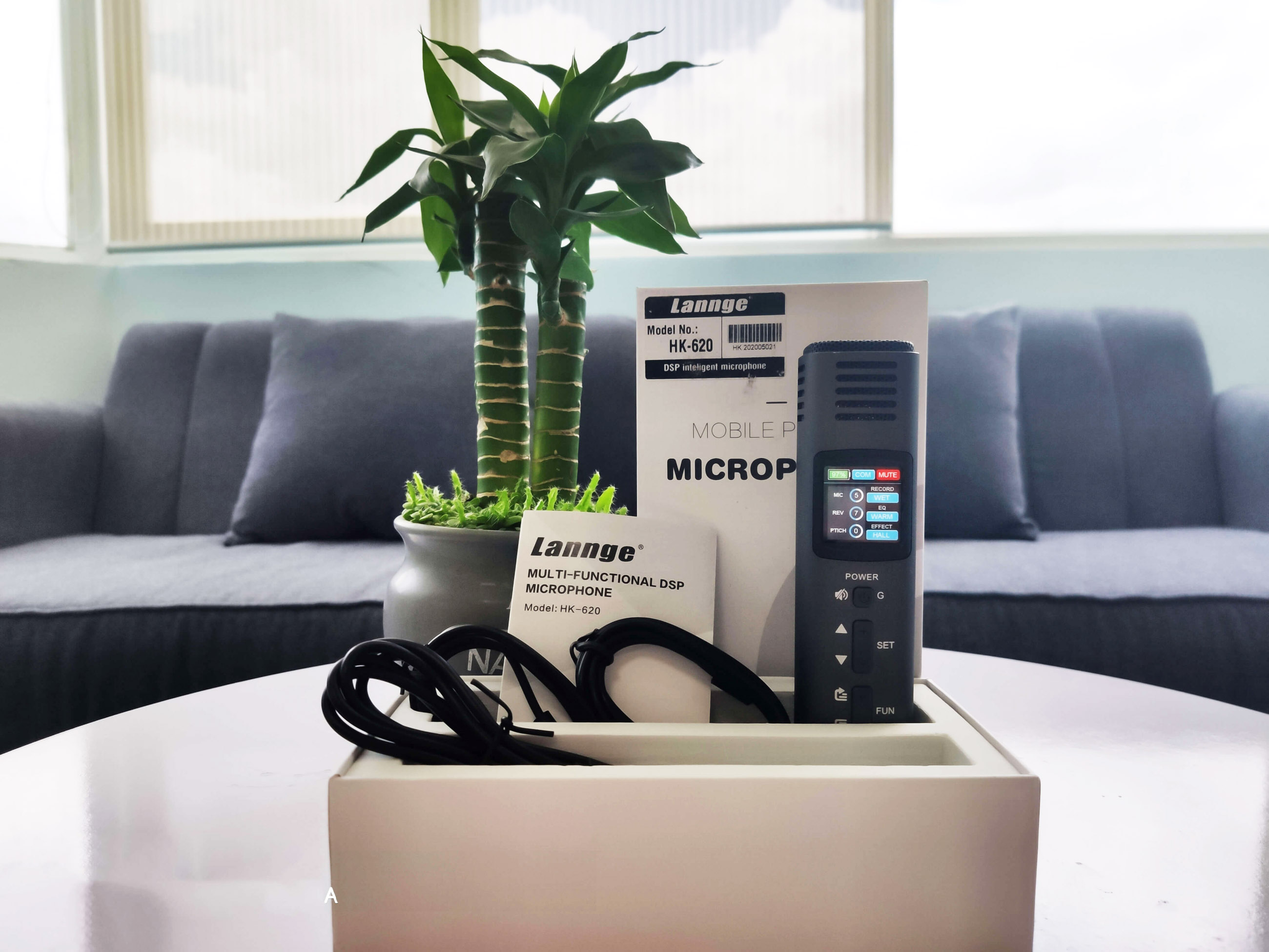 Micro thu âm livestream HK-620