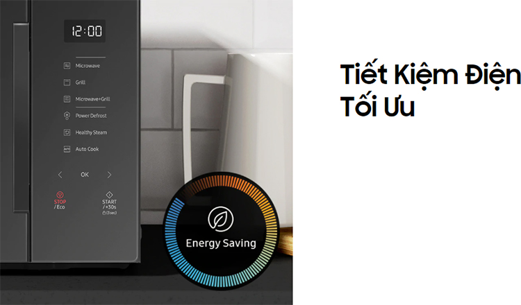 Lò Vi Sóng Tráng Men Samsung Có Nướng 30L MG30T5018CK - Hàng Chính Hãng