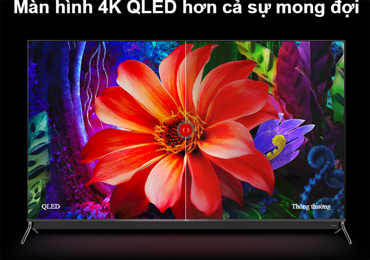 Android Tivi QLED TCL 4K 65 inch L65C815 - Hàng Chính Hãng